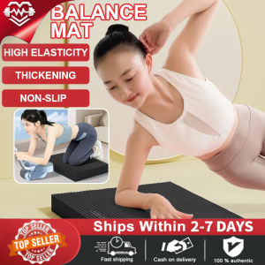 【COD】Balance pad Indoor yoga balance training board Gym exercise 5CM Thickness balance pad Yoga pad swing stability pad Dance jump exercise shock absorption balance pad
