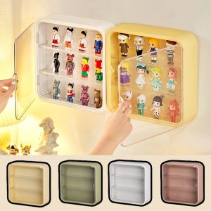Acrylic Display Rack Wall Mounted Blind Box Storage Display Shelf Multi Layer Dustproof Display Rack