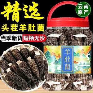 Dried Wild Non-Top Grade Morels