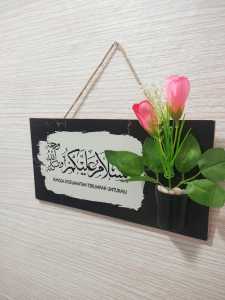 Hiasan Dinding Tanaman Artificial & Rak Pot 3D Vertical Garden Unik