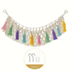 1pc Stuffy Toy Storage Mesh Wall Mounted Large Capacity Hammock Net Children Bedroom Plush Toys Sundries Organizer Home Decor