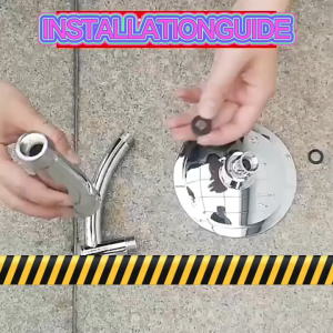 3IN1 15CM Wide Rain Shower Head | Ultra-thin Chrome 360° Swivel Bathroom Sprinkler