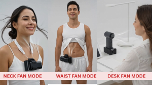 UNIVERSAL 3-IN-1 ADAPTER FOR PORTABLE HANDHELD FAN (3D PRINTED)
