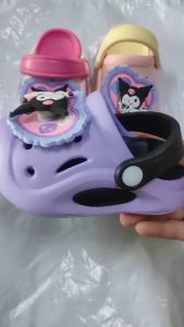 [MMFS] 0-5years Lovely Baby Kuromi Fashion Sandals Kasut Budak