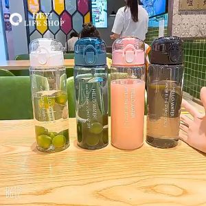 Large Capacity Portable 780ML Sports Water Bottle BPA-Free Shatterproof Leak Proof Reusable Drinkware Sports Gym Home Travel Use