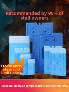 LVXINGJI | Commercial Reusable Blue Rectangular Cooling Bag