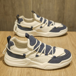 Mens Casual Sport Shoes Soft Bottom Heightening Autumn Winter Trend Brand High Sensation Leisure Board Shoes Youth Fashion