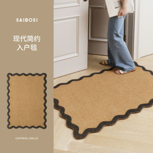 ผ้าพันข้างประตูสไตล์ย้อนยุค ผ้าพันข้างประตูแบบทนทานต่อการสะสมของมลพิษ ผ้าพันข้างประตูแบบยาวรูปใบไม้ ผ้าพันข้างประตูแบบถัก