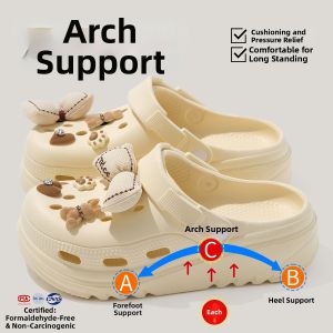 TZLDN | Anti-Slip Antiodor Arch Support Hole Shoes EVA