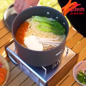 SPEEDS Alat Masak Camping Piknik Portable Serbaguna Mancing Lengkap Outdoor Asik 003-501