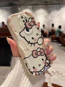 เคสโทรศัพท์ซิลิโคนป้องกันการตกหล่นแบบเต็มจอสำหรับ OPPOA11 A11x A11S ลายแมวคิตตี้รูปใบไม้ เปลือกนิ่มทันสมัยพร้อมป้องกันเลนส์