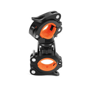 1PC Bicycle Flashlight Holder 360 Degree Rotatable Bike Light Mount Clamp Adjustable Torch Bracket For Mountain and Road Bike