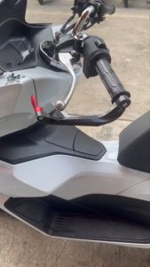 การ์ด แฮนด์ ปลายแฮนด์ รูปแบบ เคฟล่าใส่ พร้อม น็อต แฮนด์รถมอ, แฮนรถมอเตอร์ไซ, ป้องกันก้าน ครัช รุ่นทุก