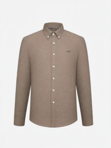 GYgoldlion | Pure Color Long Sleeve High-end Business Casual Shirt