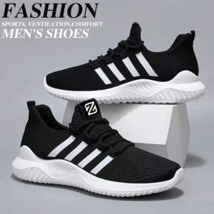 2023 New Mens shoes breathable new sports casual shoes Korean version low cut shoes white shoes for men