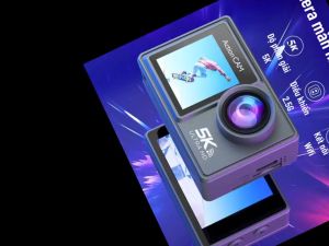 Camera hành trình oto xe máy Camera hành trình 5K ULTRA HD camera đi phượt du lịch trải nghiệm chống nước chống rung siêu nét