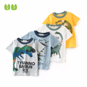 27Kids | Dinosaur Printed Cartoon Boys T-Shirt
