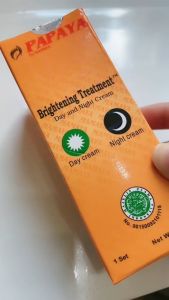 Krim Siang Malam Flek Hitam Mamaya 2in1: Solusi Penghilang Flek Hitam dengan Krim Papaya