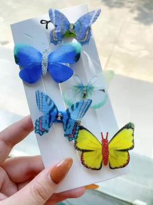 Hokkaido - Set 5 kẹp tóc hình bướm nhiều màu sắc thời trang co nữ