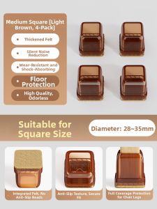 SIVASS | Universal Anti-Slip Scratch-Resistant Floor Protectors