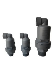 Quick Air Release Vacuum Breaker Valve วัสดุพลาสติก ARTHAS ยี่ห้อ 1 นิ้ว 1.5 นิ้ว 2 นิ้ว Combo สําหรับ Fast Exhaust