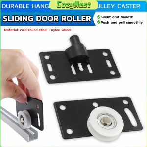 C.N. Closet Durable Hanging Concave Pulley Caster Wardrobe Cabinet Cabinet Sliding Door Roller