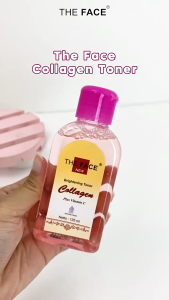 Toner Collagen THE FACE BPOM – Bantu Cerahkan & Haluskan Kulit Kulit Terasa Segar