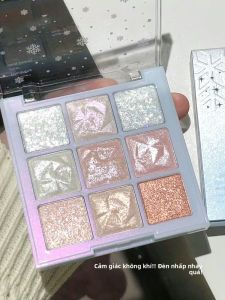 Phấn Mắt Nhiều Màu 9 Màu Siêu Lấp Lánh KAPEINE Phấn Mắt Nhiều Màu Lấp Lánh Mịn Màng Làm Sáng Mắt Phấn Mắt Mùa Đông 2024