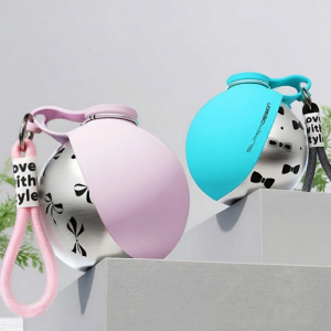 No Wet Mouth Pet Water Bottle Portable Hanging