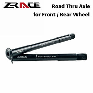ZRACE Road Bicycle HUB Thru Axle for Front / Rear Wheel 12x100 / 12x135 Compatible Carbon Fiber Road Frame