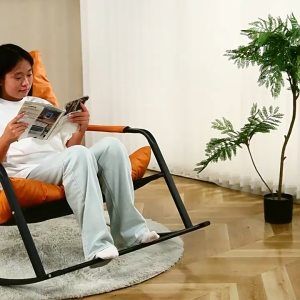 MIZONA Rocking Chair Recliner Adult Leisure Lazy Sofa Lazy Chair Armchair Home Living Room Double Sleeping Kerusi Goyang Malas Sandar