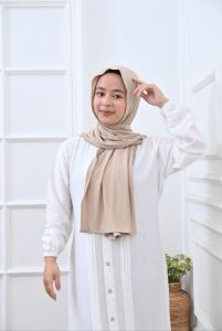 JILBAB KERUDUNG PASHMINA L 60 - P 180 JERSY PREMIUM