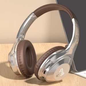 New Wireless Bluetooth Over-Ear Headphones for College Students Exam Special Frequency Tuning Headset Noise Reduction Earphones