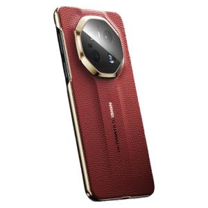 Ultra-Thin Genuine Leather Case for Huawei Mate70Pro Full Coverage Shockproof Elegant Master Edition Business Style Protective Cover