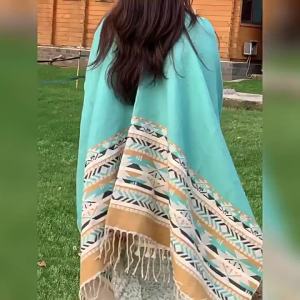 MIND BOY | Ethnic Style Travel Wear Shawl Cloak