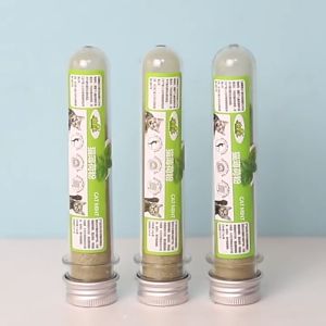 [Rẻ vô địch] CATNIP Cỏ bạc hà cho mèo tuýp 10g - Tăng cường chất xơ Vitamin tiêu hóa lông mèo