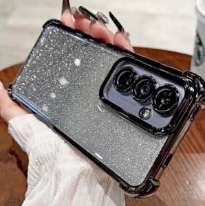 Ốp lưng Oppo RENO 12 12f reno12pro RENO 11 10 Pro 11f 8Z 7Z 8 6 5 5G Ốp lưng Vỏ điện thoại với vỏ bảo vệ camera lấp lánh trong suốt thời trang sang trọng thẩm mỹ Ốp chống sốc