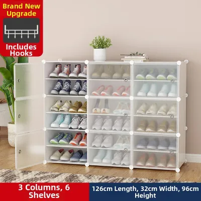 maitian | Narrow Easy-to-Assemble Shoe Rack for Small Spaces