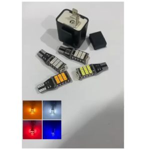 LAMPU SEN SEIN DAJJAL 45 MATA PLUS FLASHER RELAY SEIN SEN KEDIP 45 LED SUPER TERANG UNIVERSAL SEMUA MOTOR ISTANAMOTOR55