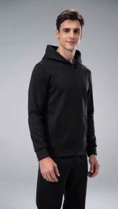 2026 Fashion Mens Tracksuit Set Hoodie and Joggers Urban Streetwear Style Autumn Winter Home Outdoor Comfort Warm Casual Outfit