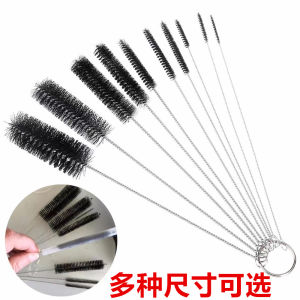 Bàn Chải Dây Thép Không Gỉ Cán Dài Loại Bỏ Rỉ Sét Vệ Sinh Cống Chậu Rửa Nhà Bếp Bàn Chải Sắt Không Rụng Lông