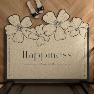 Dust-Removal Vintage Entrance Door Mat