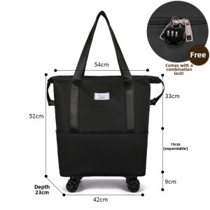 BEICHAO | Large Capacity Wheel Travel Bag