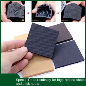 FUDESHE Repair Material Shoe Repair Anti-slip DIY Soles Outsole Replacement Durable Silent Rubber Sole Protector Sandals High Heels