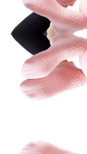 Combed Cotton Mesh Yoga Socks Women Sports Dance Backless Professional Non-slip Pilates Fitness Socks