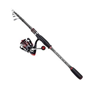 LONGZHISHOU | Adjustable Lightweight Spinning Fishing Rod Large Eyelet