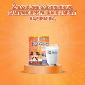 [BUY 2 GET 2 FREE] IQ Gold Milk for Autistic Kids with Slow Speech Slow Brain and Physical Develop