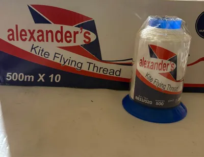Alexander Kite flying Thread White - Sold per pc -