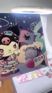 NEW Sanrio Cinnamoroll Christmas Advent Calendar Kawaii Kuromi Anime Cartoon Random Figure Ornament Keychain Gift Children Toy