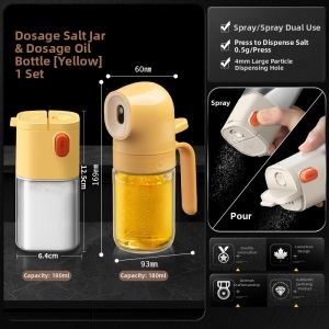 BANKAYI | Precise Measurement and Moisture-Proof Spice Bottle